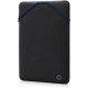 HP 15.6 Reversible Protective Black/Blue Laptop Sleeve (2F1X7AA)