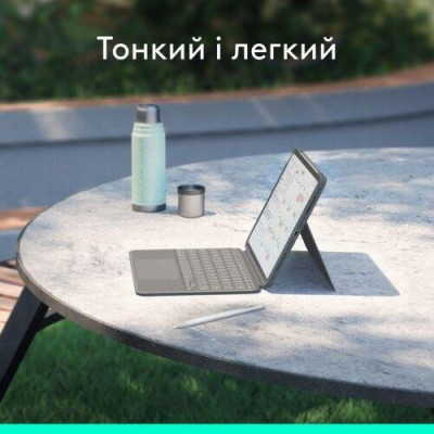 Logitech Combo Touch for iPad Air 13-inch (M2) OXFORD GREY - US (L920-012618)