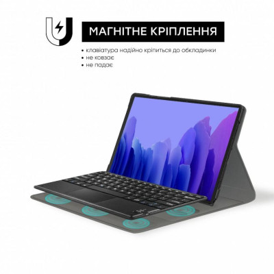 AIRON Premium Samsung Galaxy Tab A7 T500 Bluetooth keyboard touchp (4822352781055)