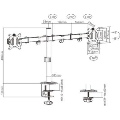 Gembird MA-D2-01