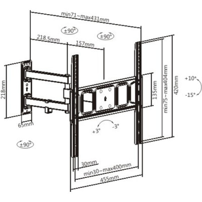 Satelit 32-55PIVOT400A