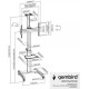 Gembird TVS-70T-02-W