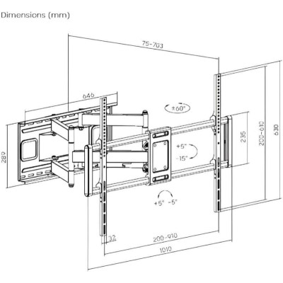 Gembird WM-120ST-01
