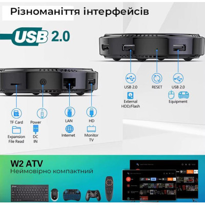 Vontar W2 Amlogic S905W2 4/64