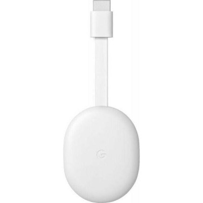 Сhromecast Google Chromecast 4K with Google TV Snow (GA01919)