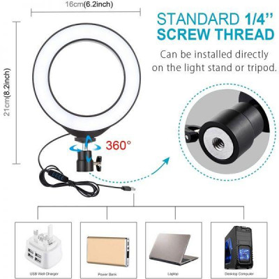 Puluz Ring USB LED 6.2