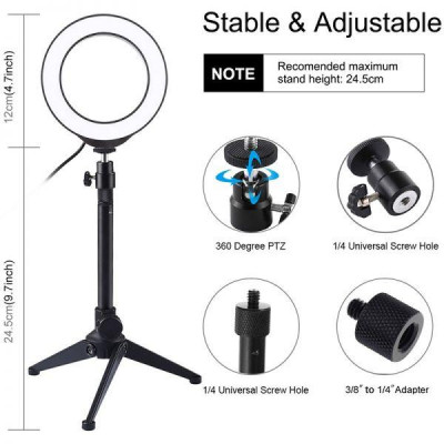 Puluz Ring USB LED lamp 11.8