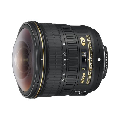 Fisheye Nikon AF-S Fisheye-Nikkor 8-15mm f/3,5-4,5E E (JAA831DA)