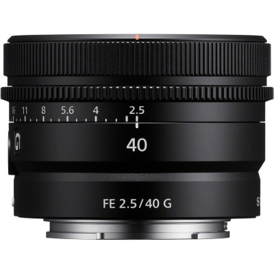 Sony SEL40F25G 40mm f/2,5 G