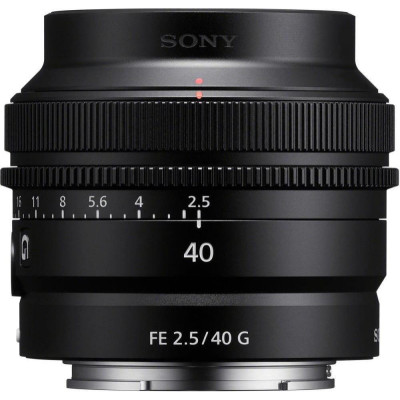 Sony SEL40F25G 40mm f/2,5 G