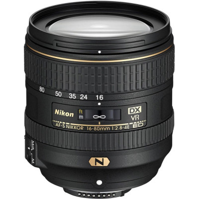 Nikon AF-S DX VR Nikkor 16-80mm f/2,8-4E ED (JAA825DA)