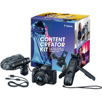 Canon EOS M50 Mark II Kit 15-45mm + Tripod Grip + Microphone