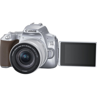 Canon EOS 250D kit (18-55mm) EF-S IS STM Silver (3461C003)