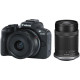 Canon EOS R50 + RF-S 18-45 IS STM + RF-S 55-210 IS STM Black (5811C034)