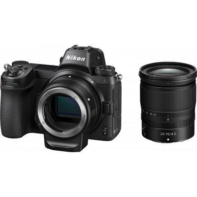 Nikon Z6 kit (24-70mm) + FTZ Mount Adapter (VOA020K003)