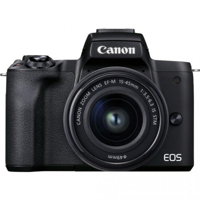 Canon EOS M50 Mark II (15-45mm) + Premium Live Stream kit Black (4728C059)