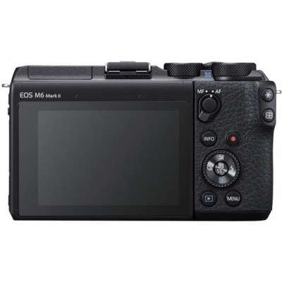 Canon EOS M6 Mark II kit (15-45mm) Black (3611C012)