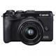 Canon EOS M6 Mark II kit (15-45mm) Black (3611C012)
