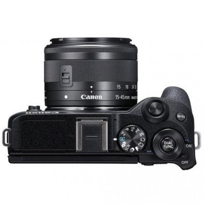 Canon EOS M6 Mark II kit (15-45mm) Black (3611C012)