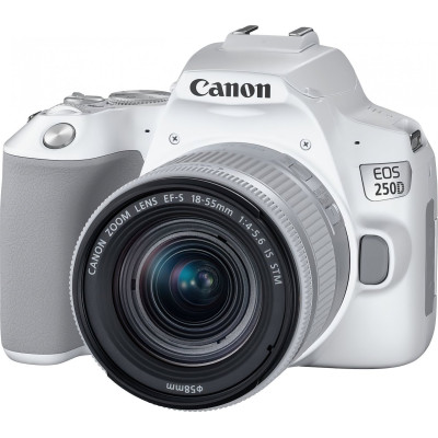 Canon EOS 250D kit 18-55 IS STM White 3458C003