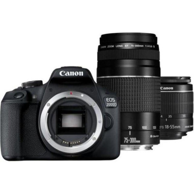 Canon EOS 2000D kit (18-55 + 75-300) (2728C021)