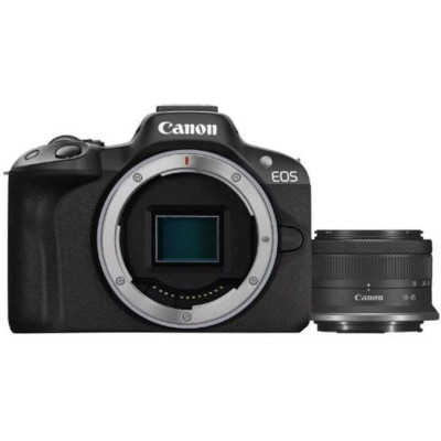 Canon EOS R50 kit RF-S 18-45mm IS STM Black (5811C033BA)