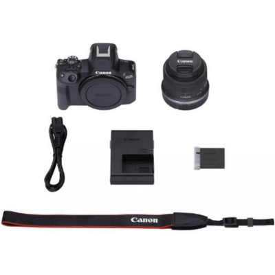 Canon EOS R50 kit RF-S 18-45mm IS STM Black (5811C033BA)