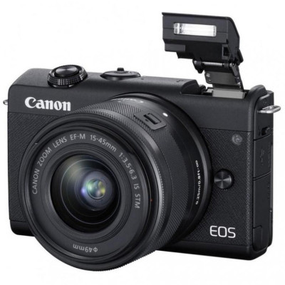 Canon EOS M200 kit (15-45mm) IS STM Black (3699C027)