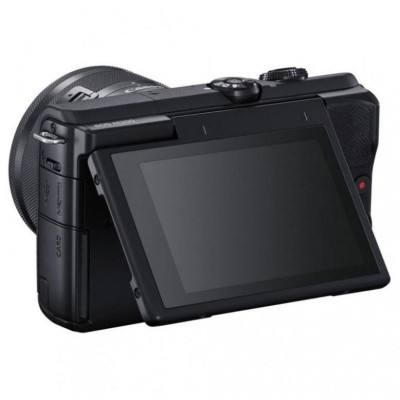 Canon EOS M200 kit (15-45mm) IS STM Black (3699C027)