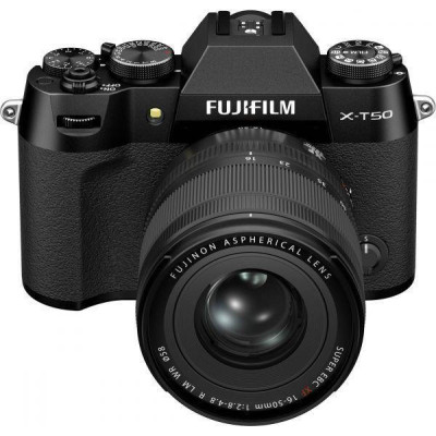 Fujifilm X-T50 Black kit XF16-50mmF2.8-4.8 R LM WR (16828478)