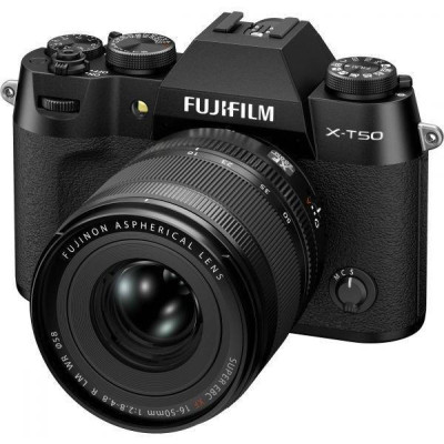 Fujifilm X-T50 Black kit XF16-50mmF2.8-4.8 R LM WR (16828478)