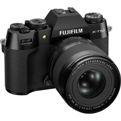 Fujifilm X-T50 Black kit XF16-50mmF2.8-4.8 R LM WR (16828478)