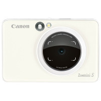 Canon Zoemini S ZV123 Pearl White + Zink PhotoPaper (3879C031)