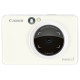 Canon Zoemini S ZV123 Pearl White + Zink PhotoPaper (3879C031)