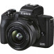 Canon EOS M50 Mark II kit (15-45mm) + Vlogger kit Black (4728C050)