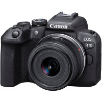 Canon EOS R10 kit (RF-S 18-45mm) IS STM + Mount Adapter EF-EOS R (5331C033)