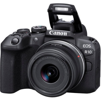 Canon EOS R10 kit (RF-S 18-45mm) IS STM + Mount Adapter EF-EOS R (5331C033)