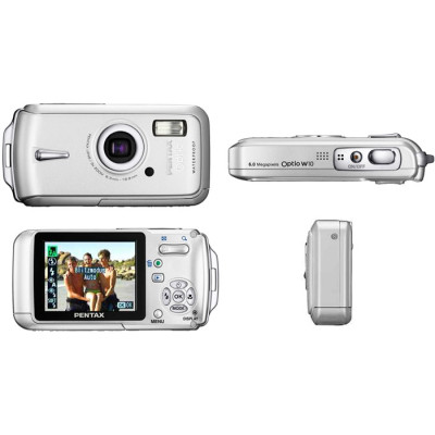 Pentax Optio W10 Silver
