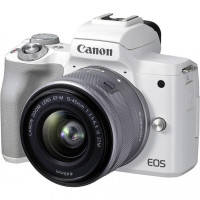 Canon EOS M50 Mark II (15-45mm) IS STM White (4729C028)