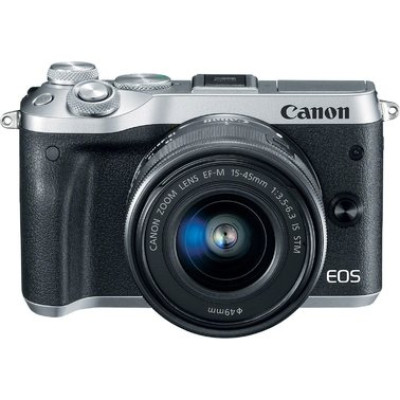 Canon EOS M6 kit (15-45mm) Silver