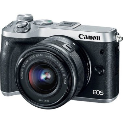 Canon EOS M6 kit (15-45mm) Silver