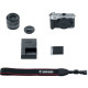 Canon EOS M6 kit (15-45mm) Silver