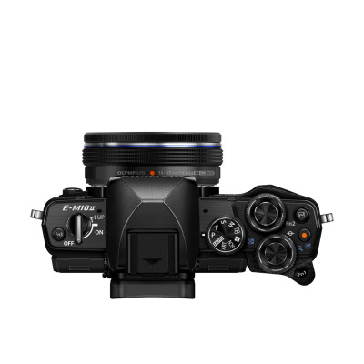 Olympus OM-D E-M10 Mark II kit (14-42mm) Pancake Zoom Black