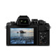 Olympus OM-D E-M10 Mark II kit (14-42mm) Pancake Zoom Black