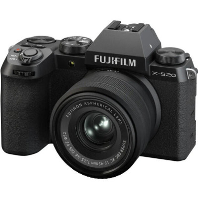 Fujifilm X-S20+ XC 15-45mm F3.5-5.6 Kit Black (16939588)