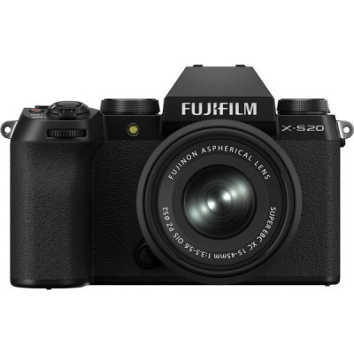 Fujifilm X-S20+ XC 15-45mm F3.5-5.6 Kit Black (16939588)