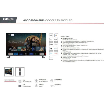 Aiwa 43GO70804UHD