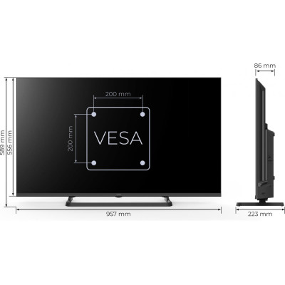 KIVI 43'' UHD Optima L5 HDR (43U710QB)