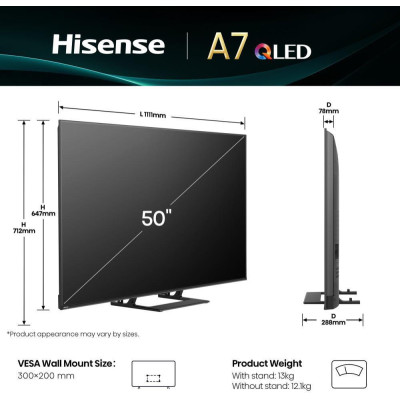 Hisense 50A7Q