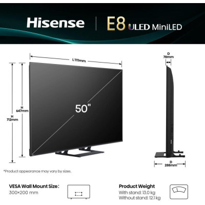 Hisense 50E8Q